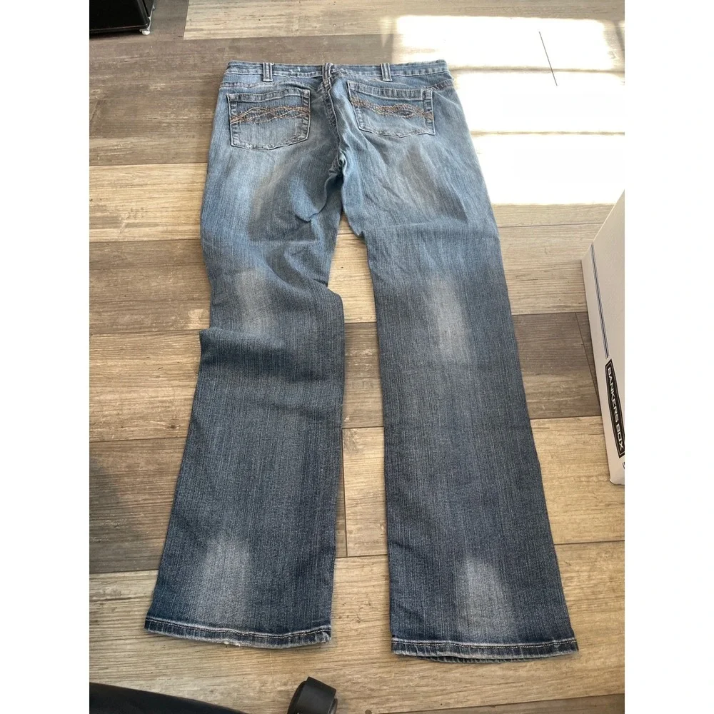 Cowgirl Tuff Co Womens Jeans Western Bootcut Size 34x35